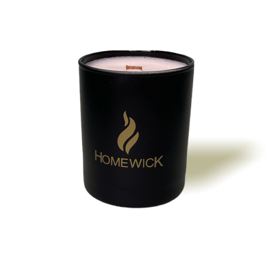 Soy Wax Scented Candle - Small - Black - Homewick