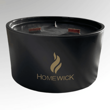 Load image into Gallery viewer, Soy Wax Scented Candle - Large - Black - Homewick
