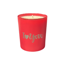 Load image into Gallery viewer, Soy Wax Scented Candle - Valentines - I Love You
