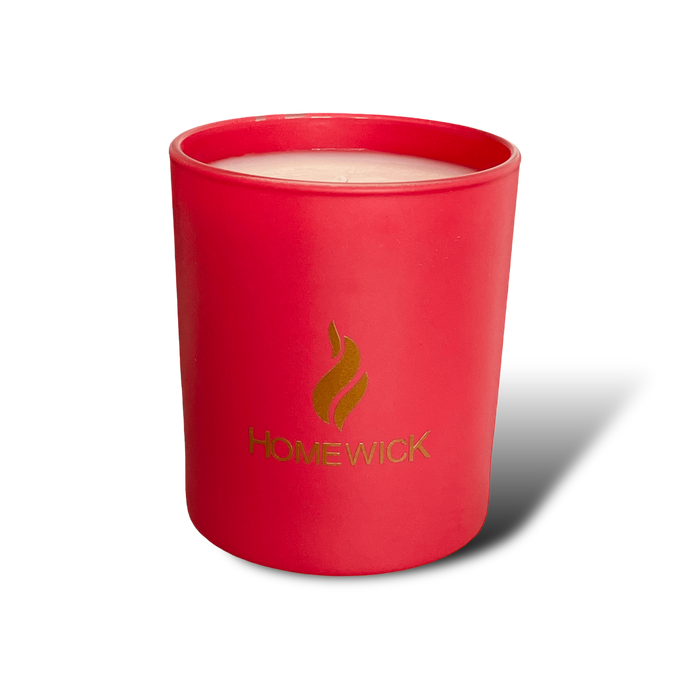 Soy Wax Scented Candle - Medium - Red