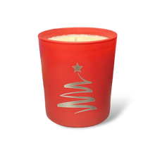 Load image into Gallery viewer, Soy Wax Scented Candle - Christmas Tree - red
