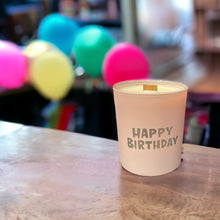 Load image into Gallery viewer, Soy Wax Scented Candle - Happy Birthday - pink

