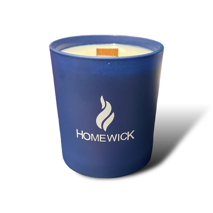 Soy Wax Scented Candle - Medium - Blue