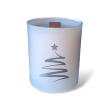 Load image into Gallery viewer, Soy Wax Scented Candle - Christmas Tree - white

