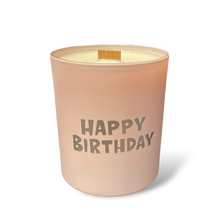 Load image into Gallery viewer, Soy Wax Scented Candle - Happy Birthday - pink
