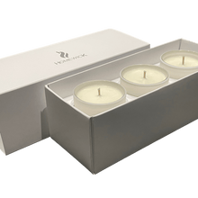 Load image into Gallery viewer, Soy Wax Scented Candle Trio - Gift Set - White - Homewick
