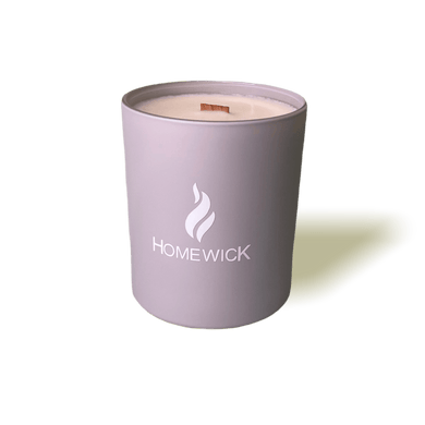 Soy Wax Scented Candle - Medium - Grey - Homewick