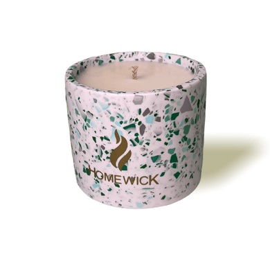 Soy Wax Scented Candle - Medium - Terrazzo - Homewick