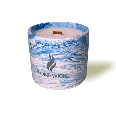 Soy Wax Scented Candle - Medium - Marble - Homewick