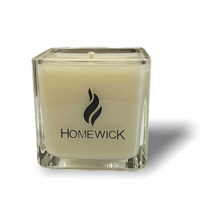 Soy Wax Scented Candle - Square - Clear - Homewick