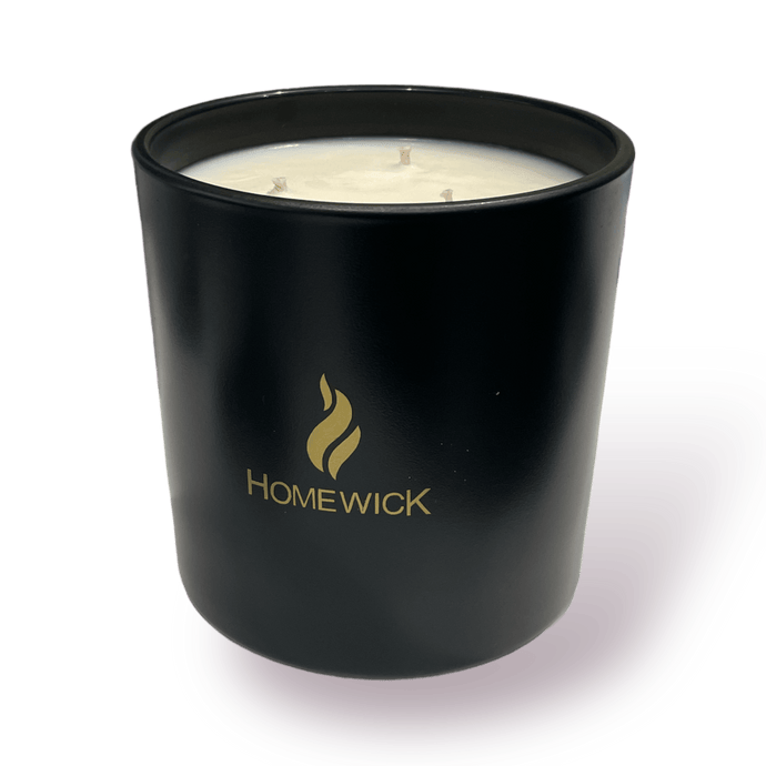 Soy Wax Scented Candle - Extra Large - Black - Homewick
