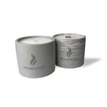 Load image into Gallery viewer, Soy Wax Scented Candle - Medium - Pastel Grey - Homewick
