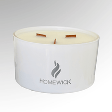 Load image into Gallery viewer, Soy Wax Scented Candle - Large - White - Homewick
