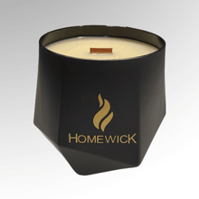 Load image into Gallery viewer, Soy Wax Scented Candle - Geometric - Black - Homewick
