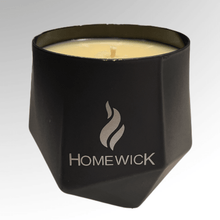 Load image into Gallery viewer, Soy Wax Scented Candle - Geometric - Black - Homewick

