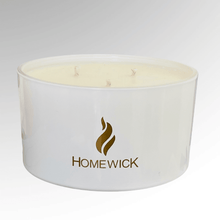 Load image into Gallery viewer, Soy Wax Scented Candle - Large - White - Homewick
